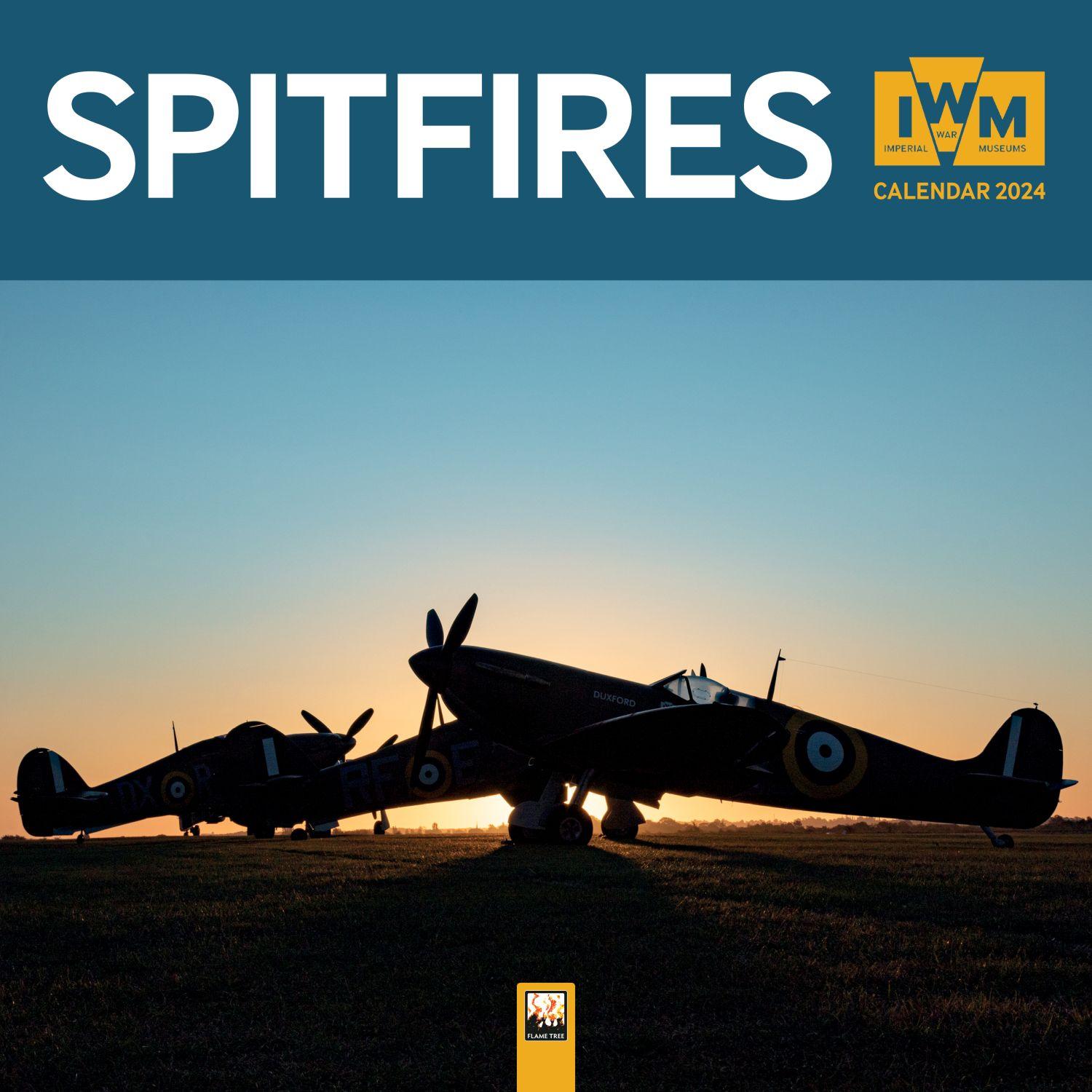 Spitfires Imperial War Museum 2024 Wall Calendar