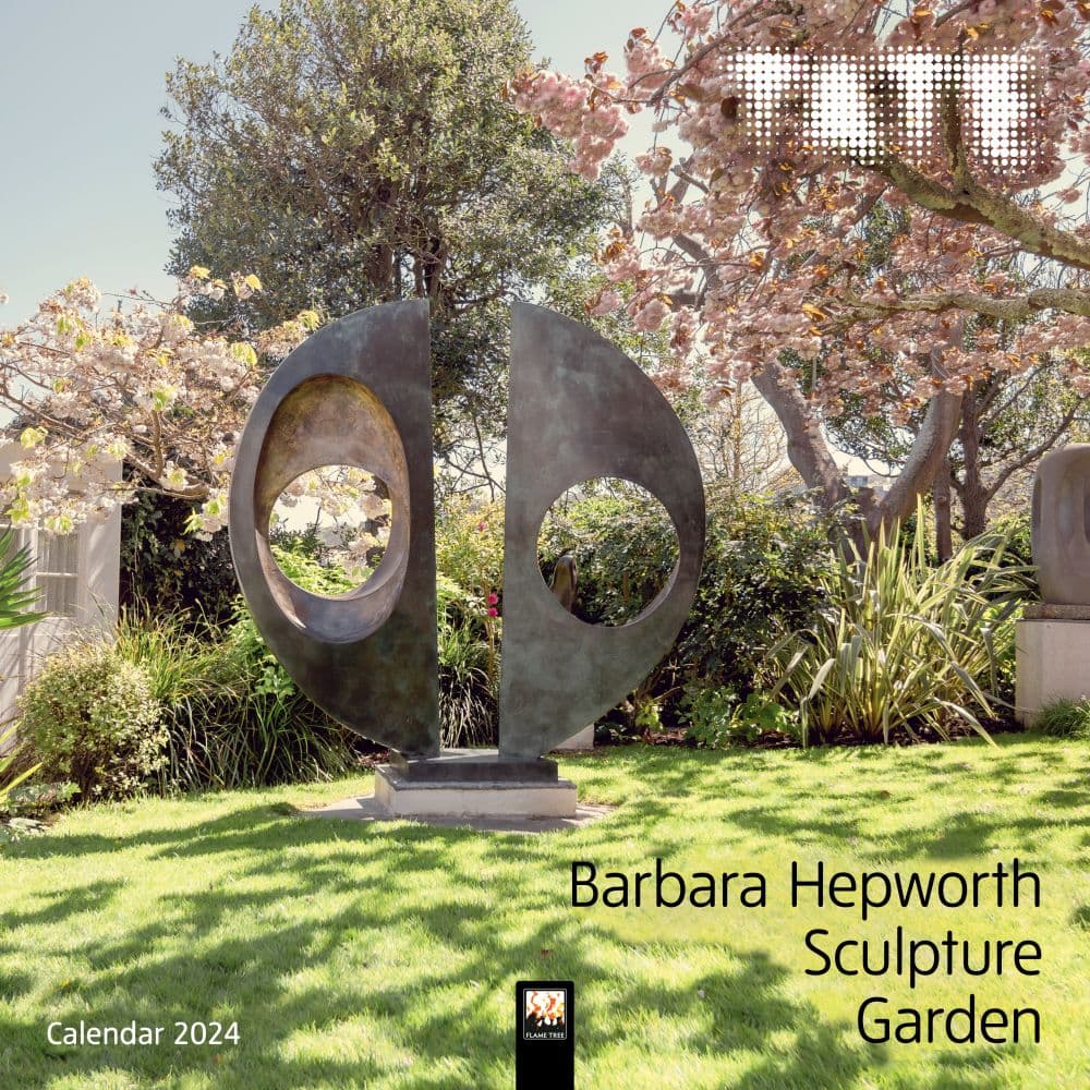 Hepworth Sculpture Garden 2024 Wall Calendar