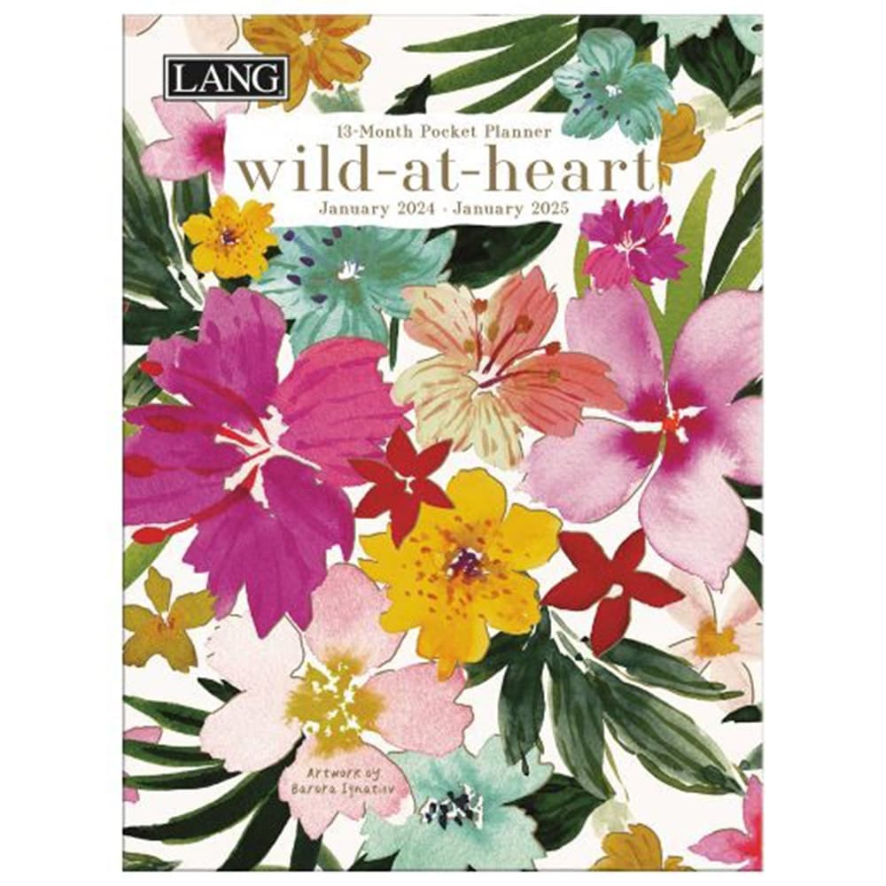 Wild At Heart Monthly 2024 Pocket Planner
