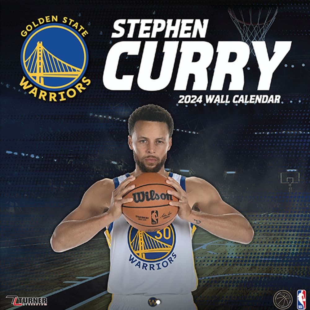 Stephen Curry 2024 Mini Wall Calendar