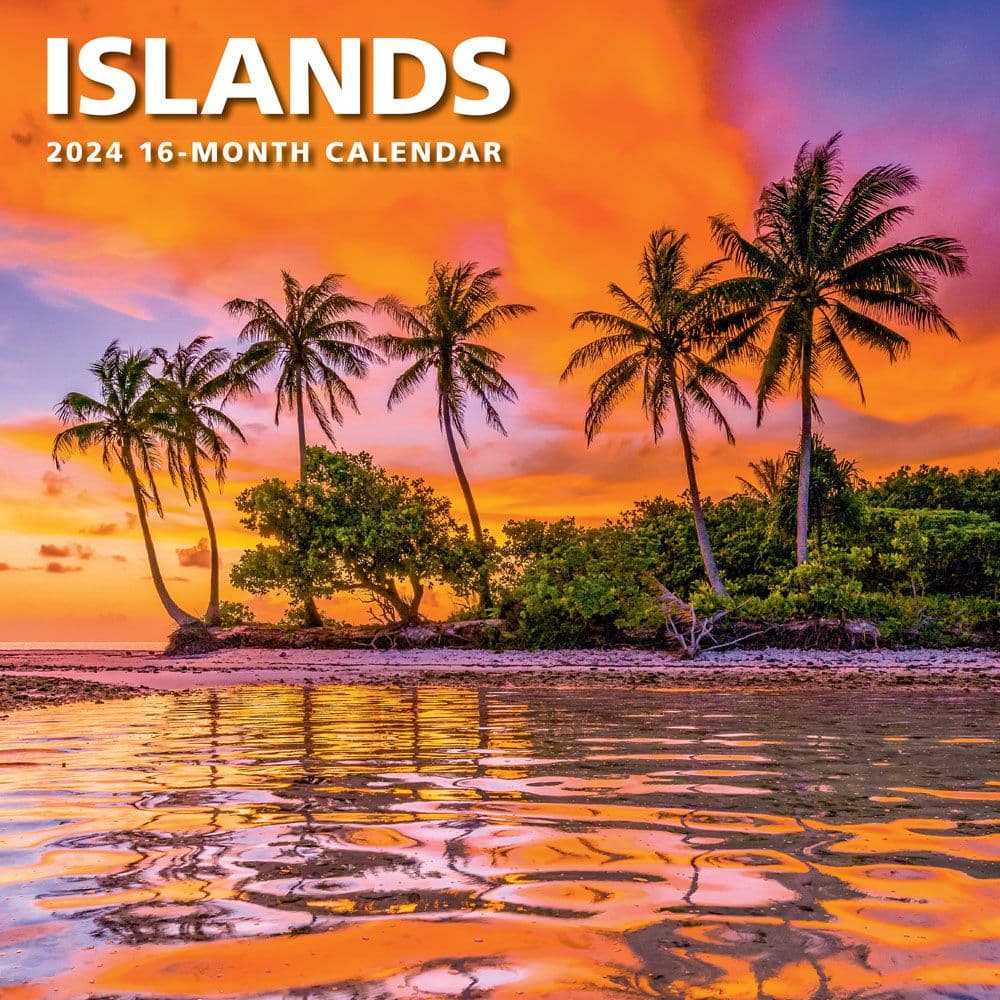 Islands 2024 Wall Calendar