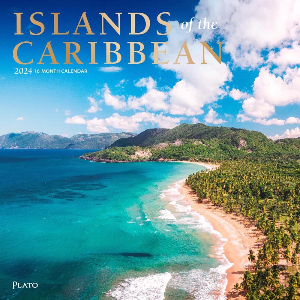 Islands Of The Caribbean 2024 Wall Calendar