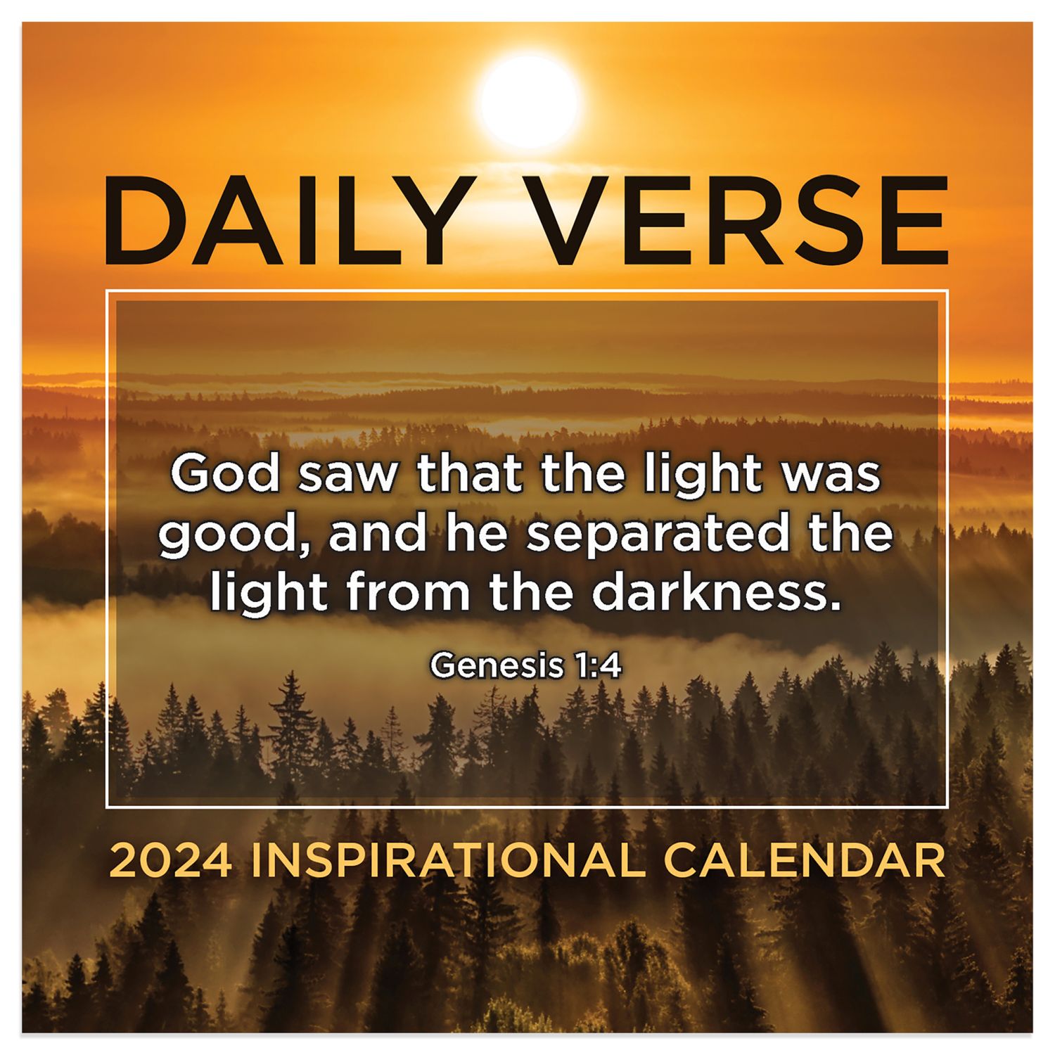 Daily Verse 2024 Desk Calendar