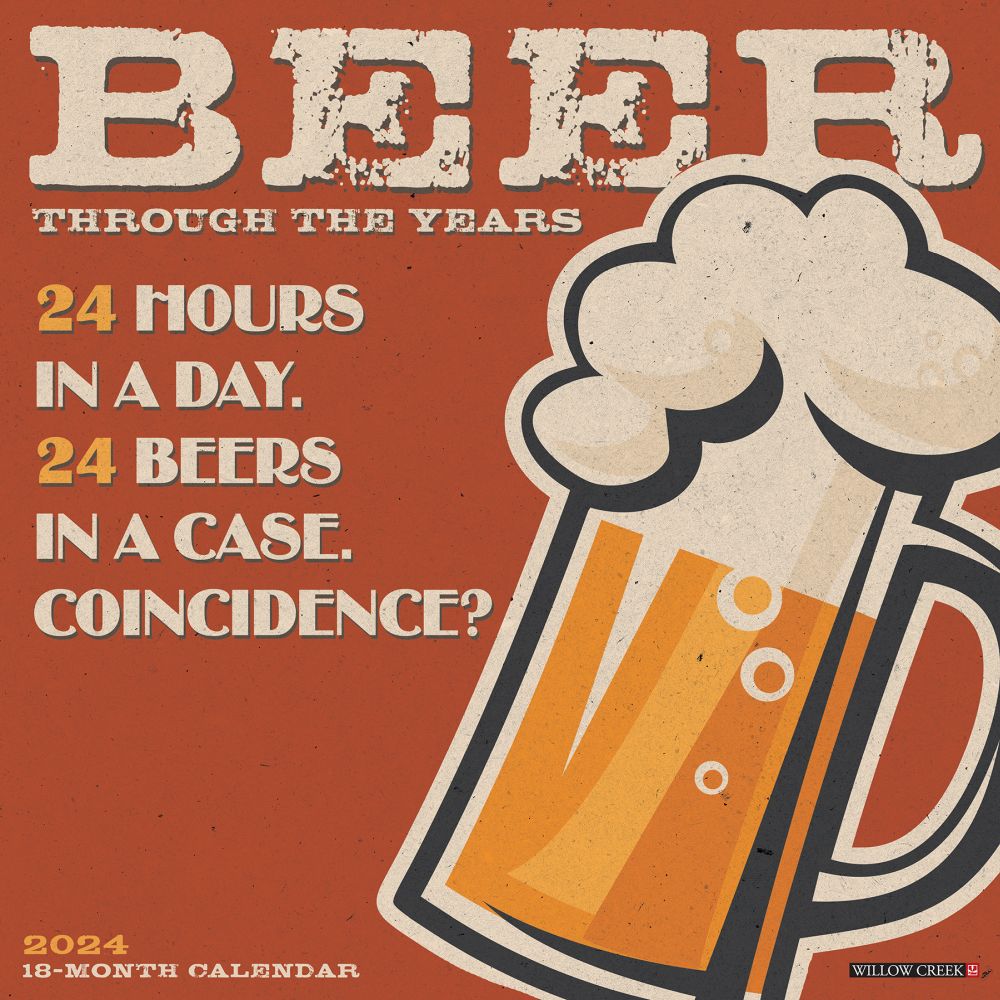 Beer 2024 Wall Calendar