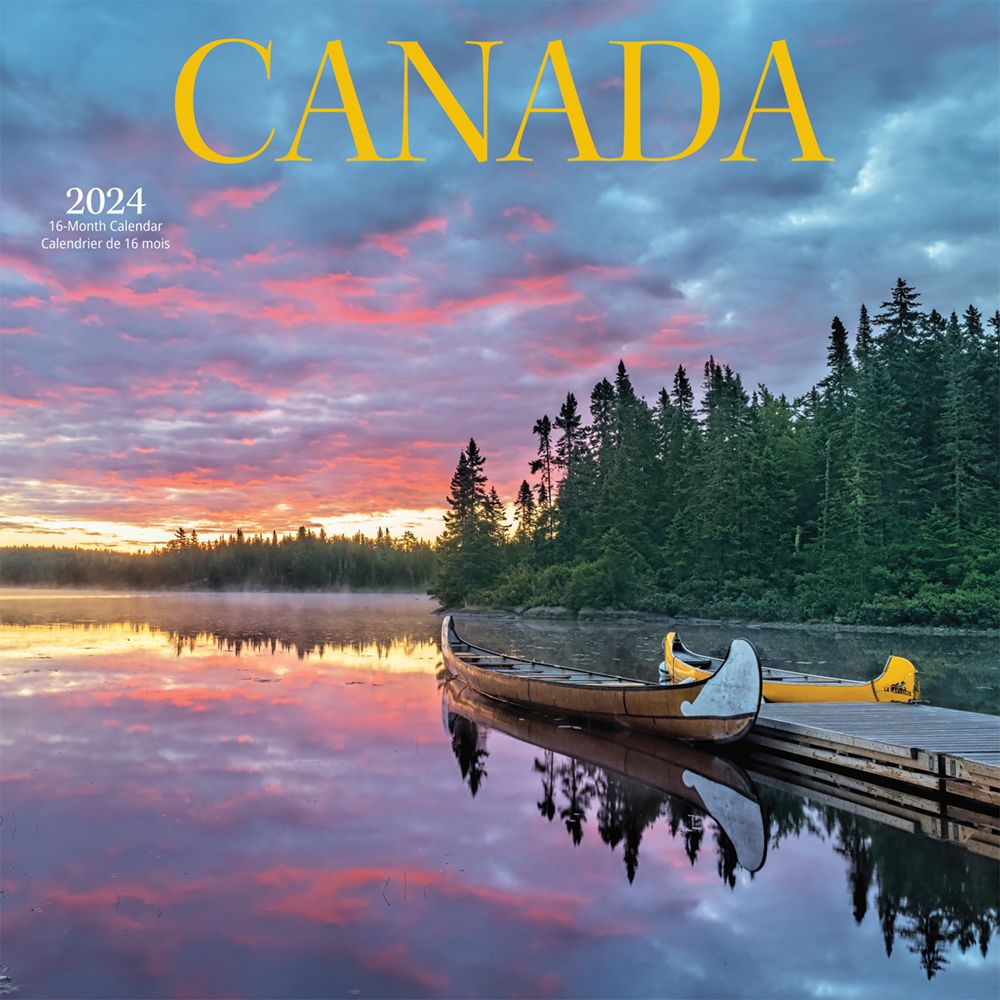 Canada 2024 Wall Calendar