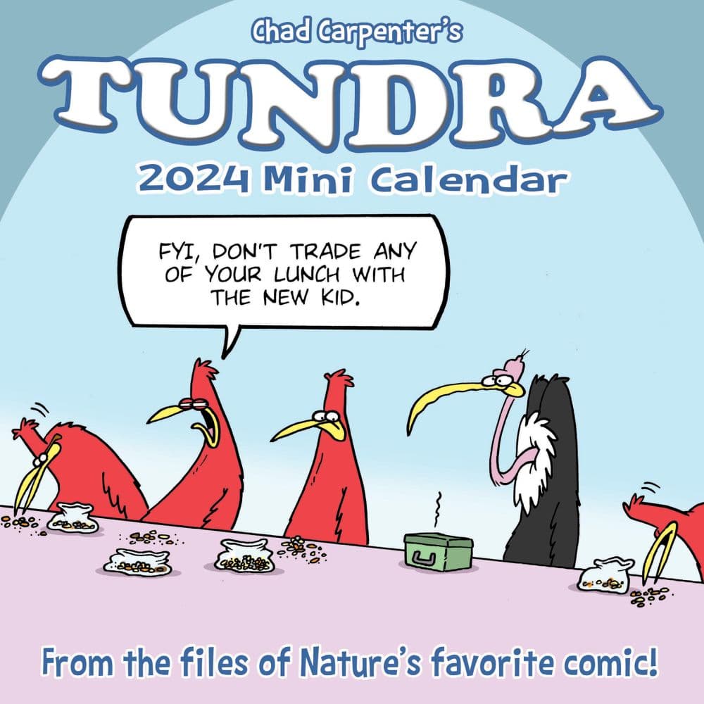 Tundra 2024 Mini Wall Calendar