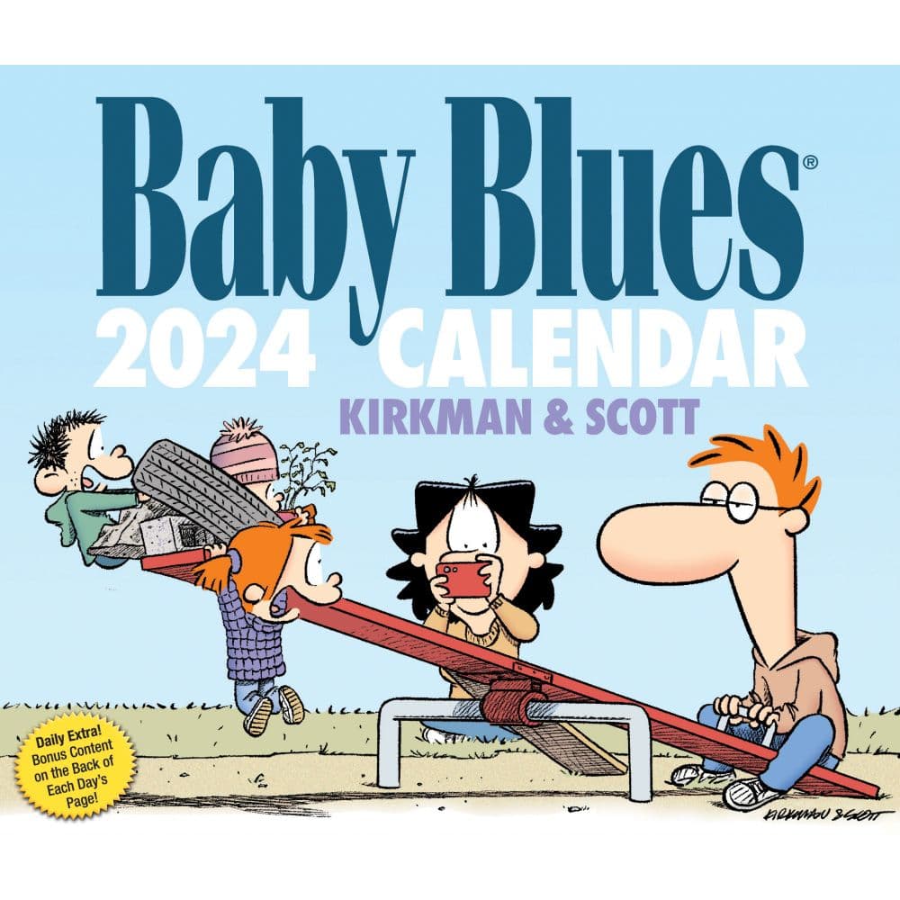 Baby Blues 2024 Desk Calendar