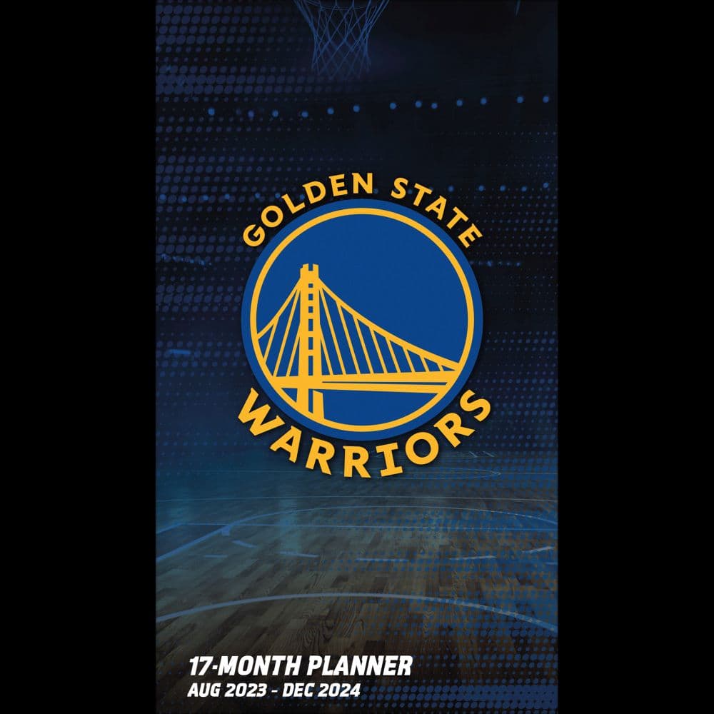 NBA Golden State Warriors 17 Month Pocket Planner