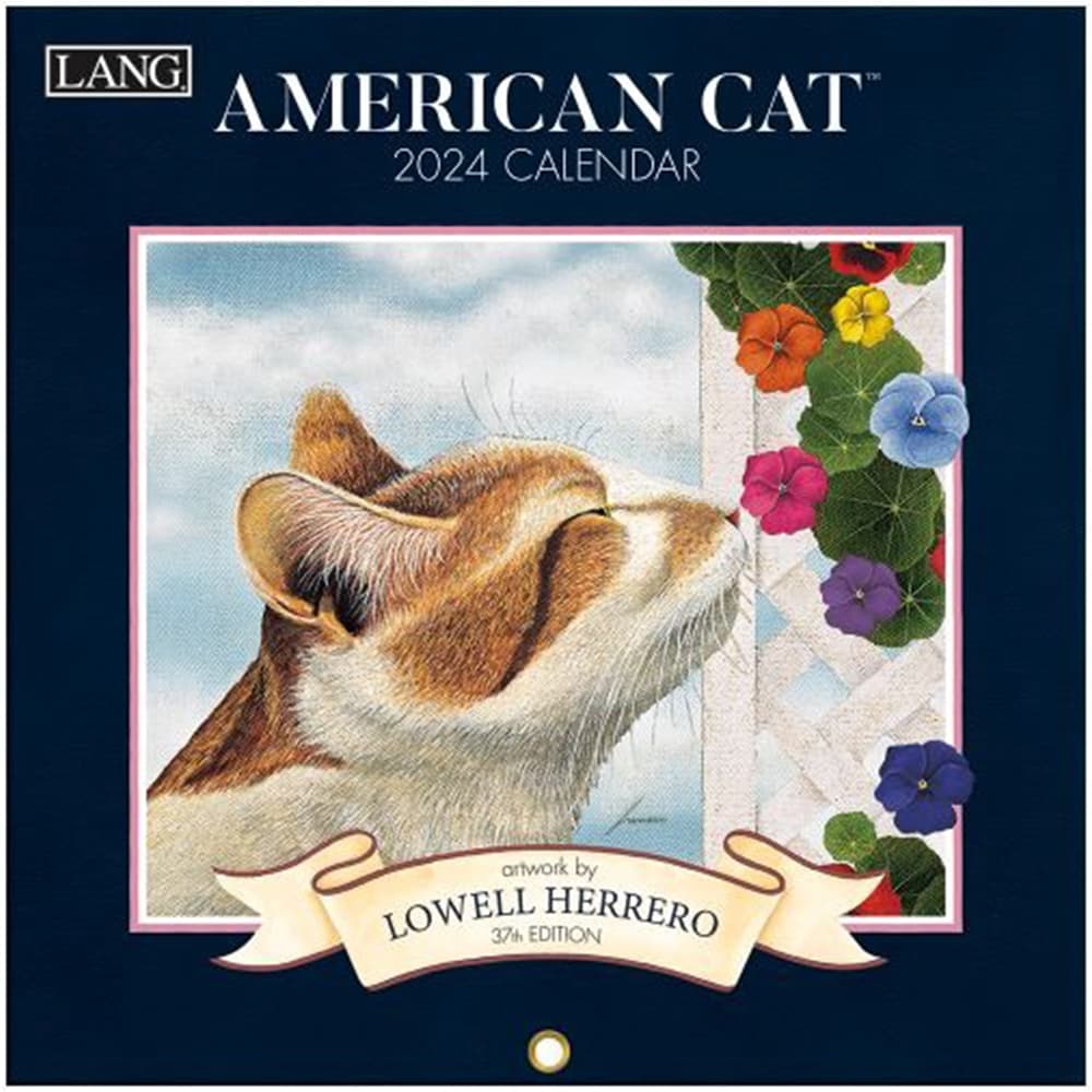 American Cat 2024 Mini Wall Calendar